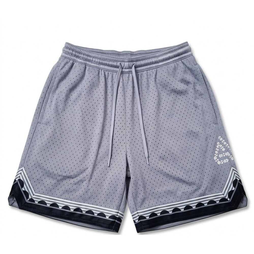 Nike Giannis Antetokounmpo "Freak" Mesh Basketball Shorts Grey Men Sz L (2023)